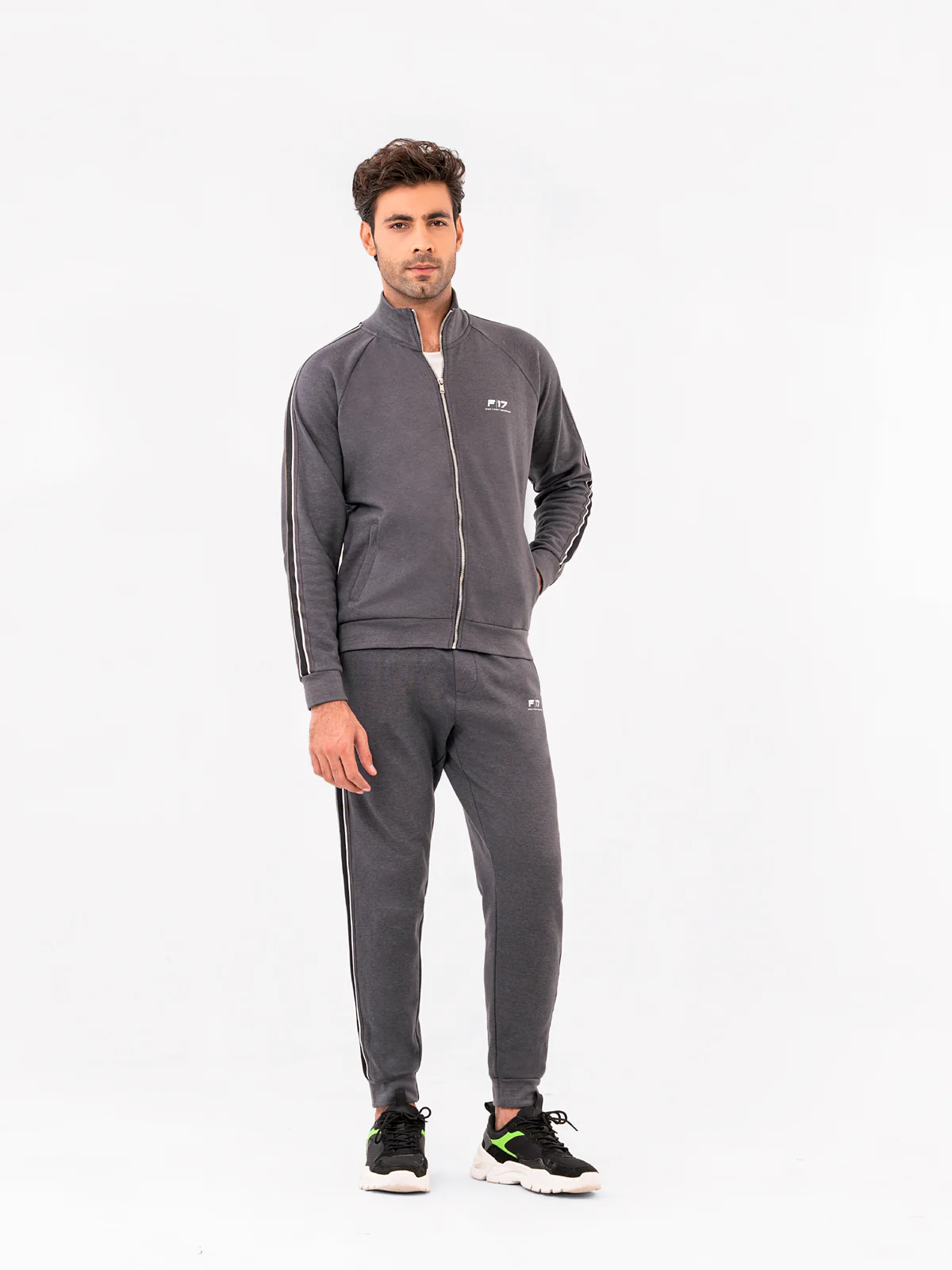 Men's Premium Athletic Tracksuit in breathable, moisture-wicking fabric with stylish design