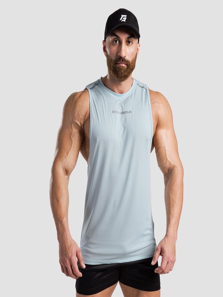 Premium Men's Athletic Tank Top Breathable, Moisture Wicking, Muscle Fit Design