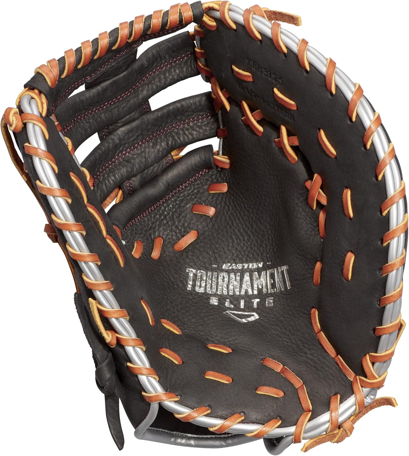 Close-up of a premium leather baseball glove showcasing intricate stitching and design, representing superior craftsmanship and durability.
