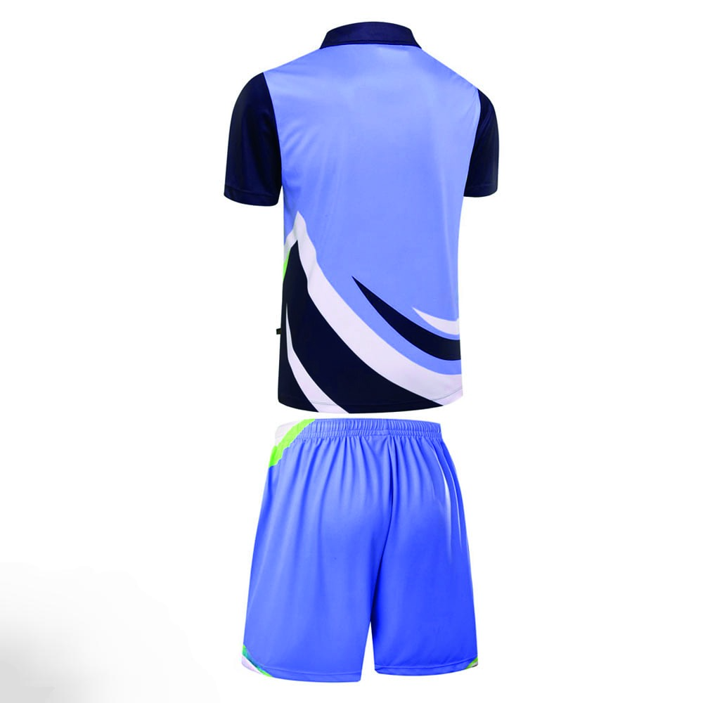 Men's Premium Performance Tennis Uniform showcasing breathable, moisture-wicking fabric.