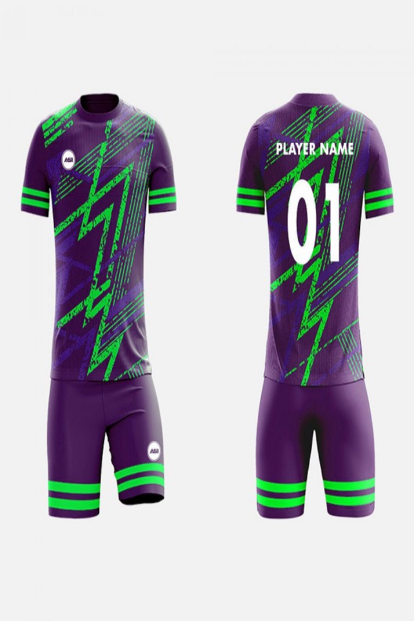 Youth Soccer Uniform Durable Material, Comfortable Design