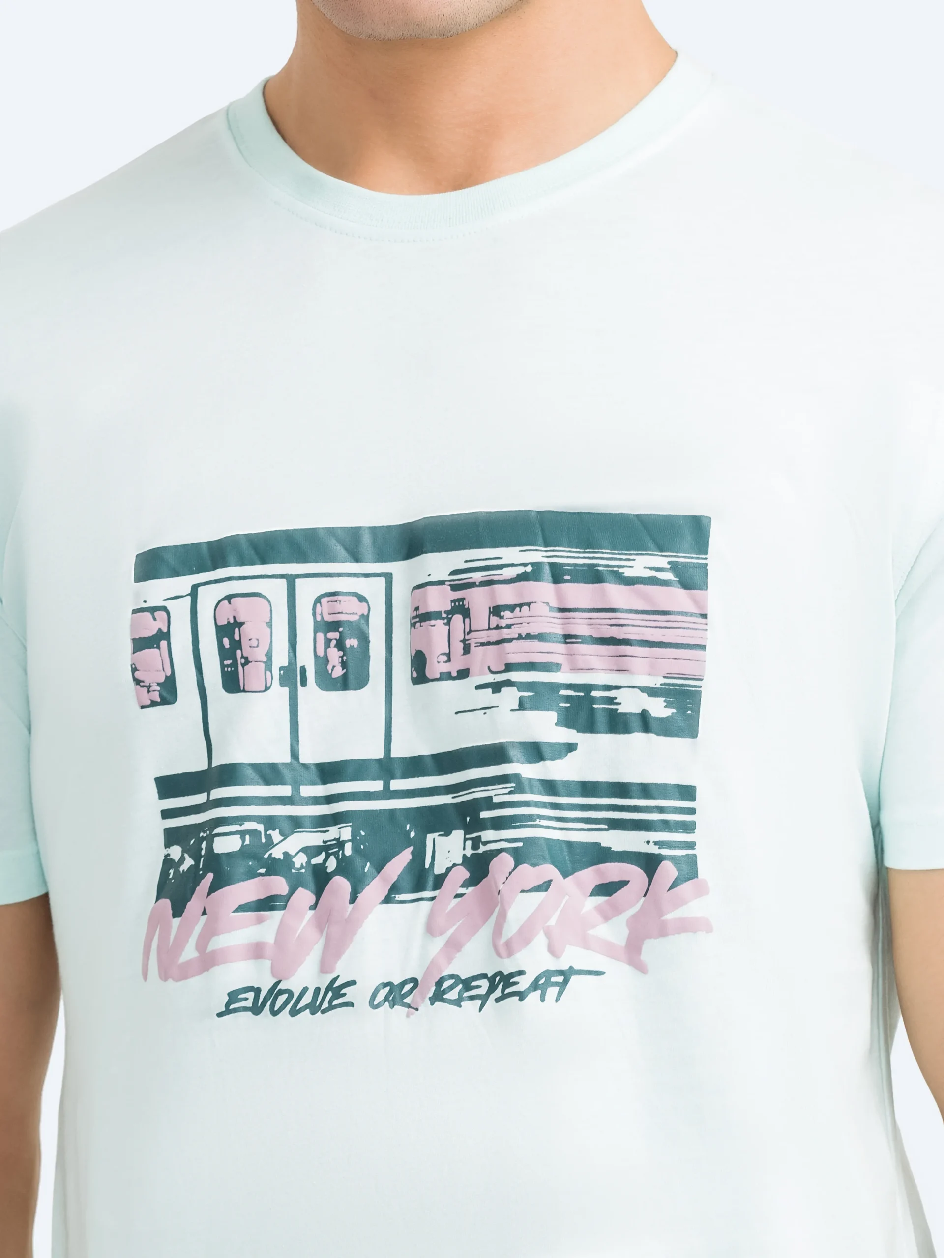 Men's premium graphic t-shirt in high-quality cotton featuring a stylish design.