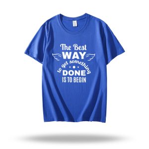 Men's premium cotton T-shirt in classic fit with crew neck, available in various colors