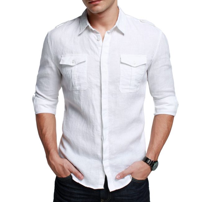 Men's Hawaiian print casual shirt featuring vibrant colors and a relaxed fit