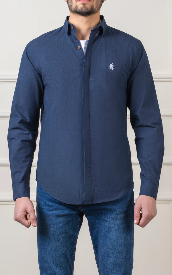 Men's Striped Casual Shirt Stretch Fabric, Comfortable Fit