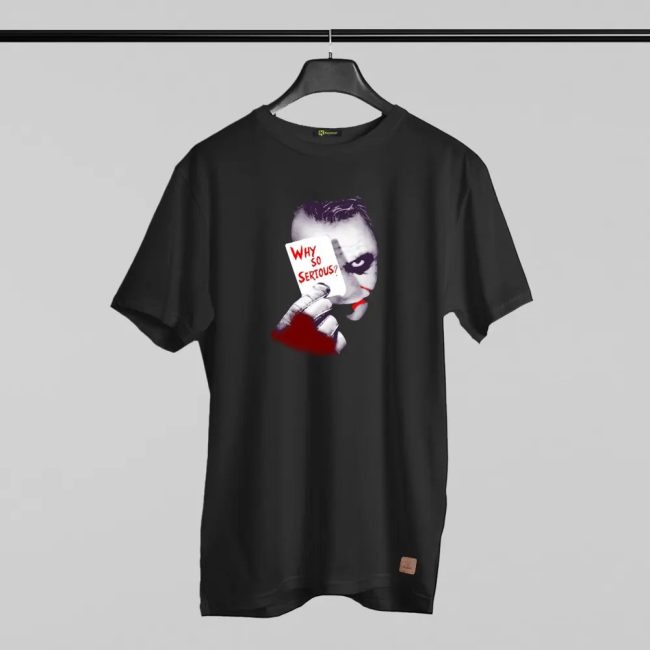 Men's eco-friendly T-shirt with mountain scene graphic