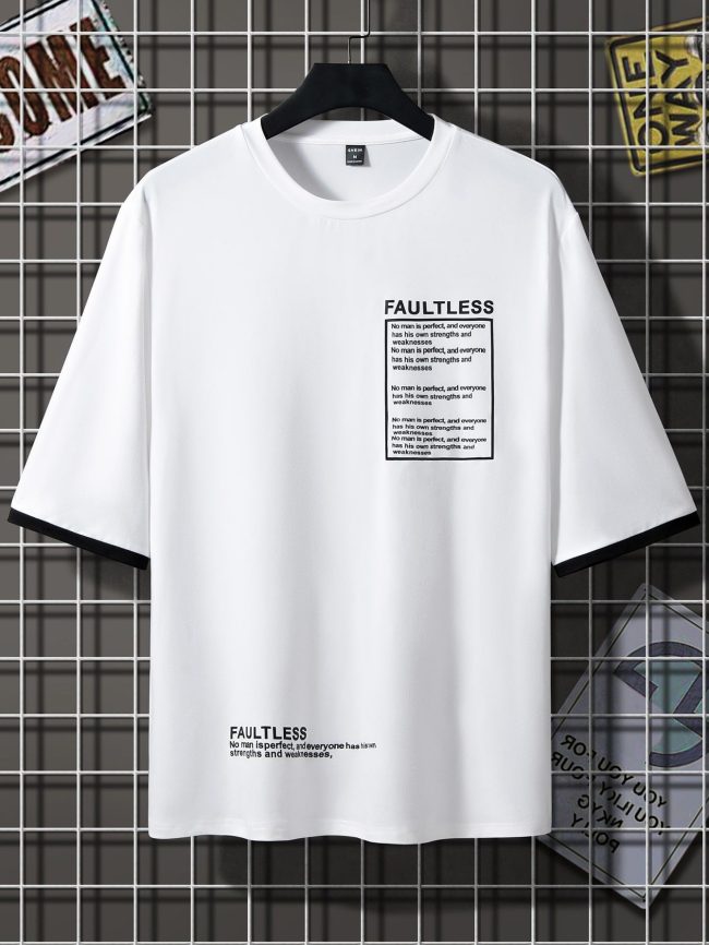 Men's Pop Culture Graphic T Shirt Iconic Character, Trendy Look