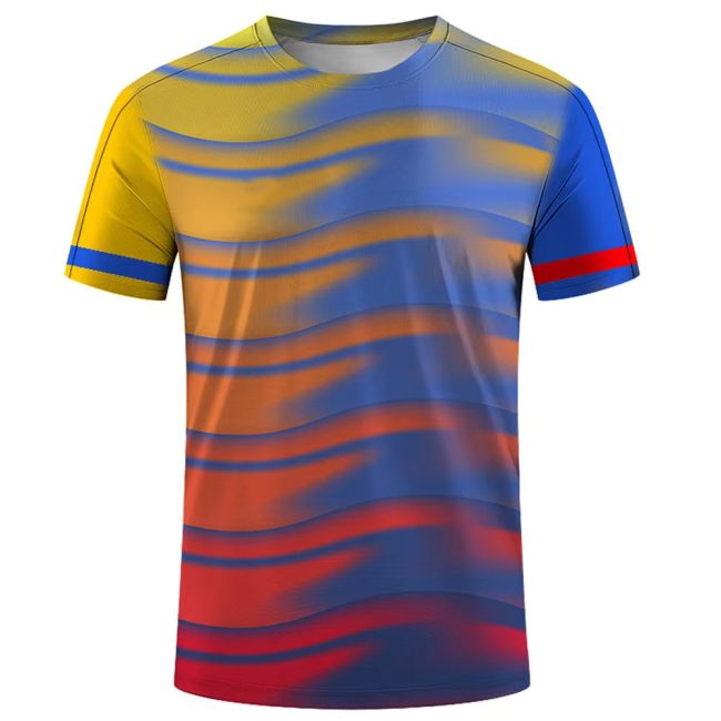 Men's sublimated graphic tee offering high-definition prints and a comfortable fit