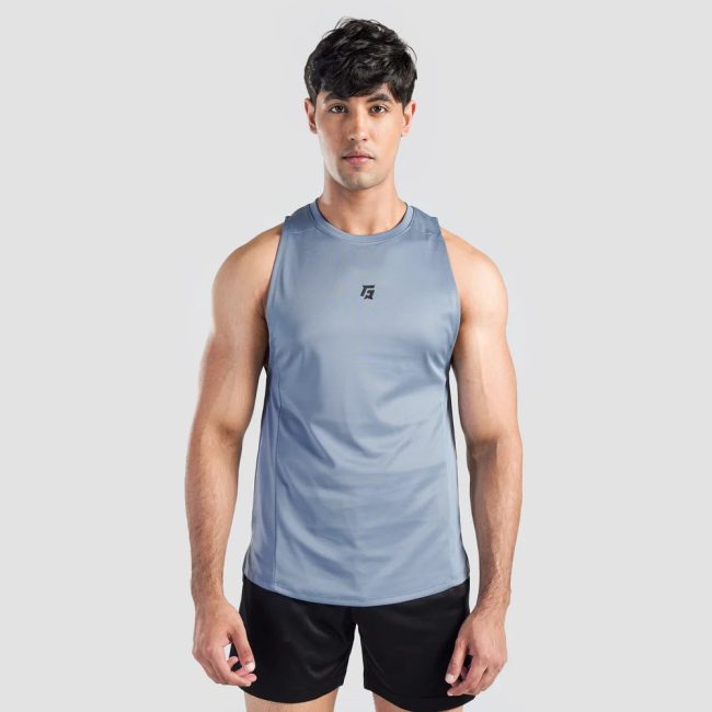 Men's sleeveless muscle tank featuring bold graphic designs