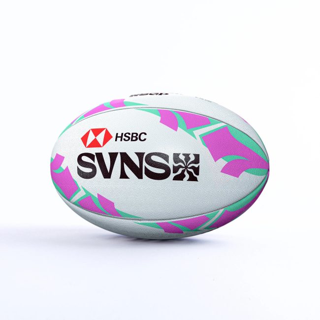 Official Size 5 Rugby Ball – Hand-Stitched, Durable Grip, Match Quality