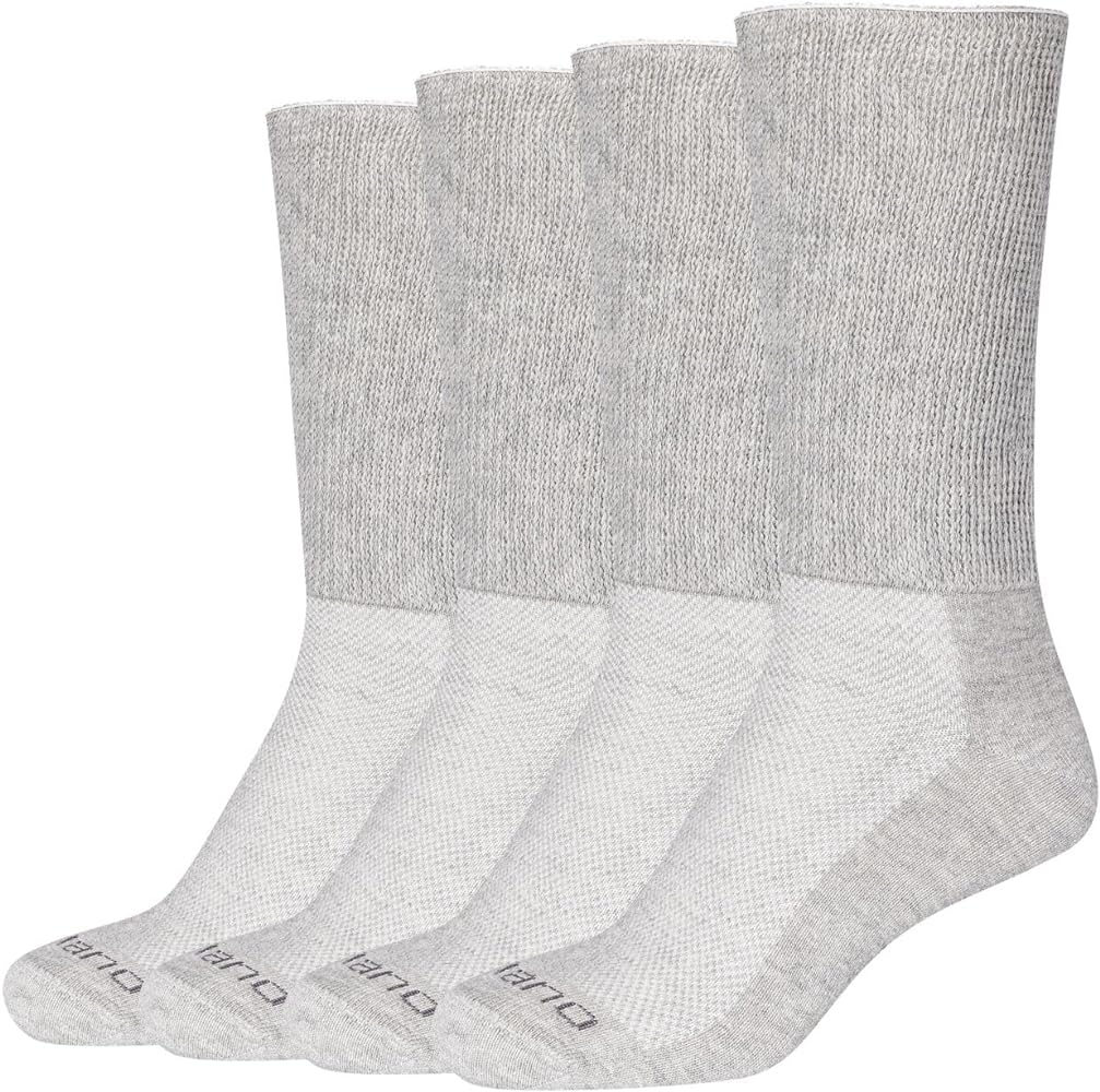 Premium Men's Cotton Crew Socks – Breathable and Durable Design