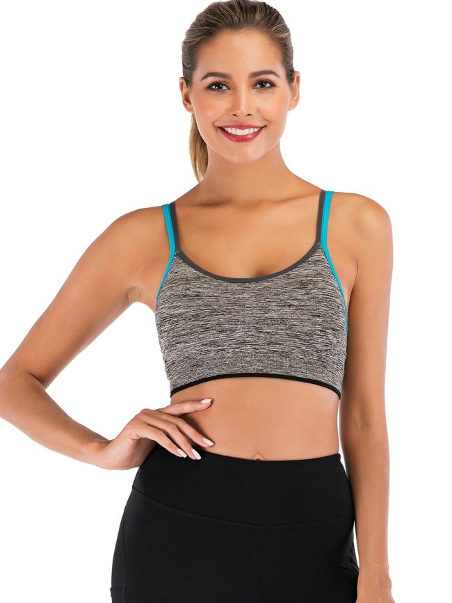 Women's Padded Sports Bra Enhanced Comfort and Support