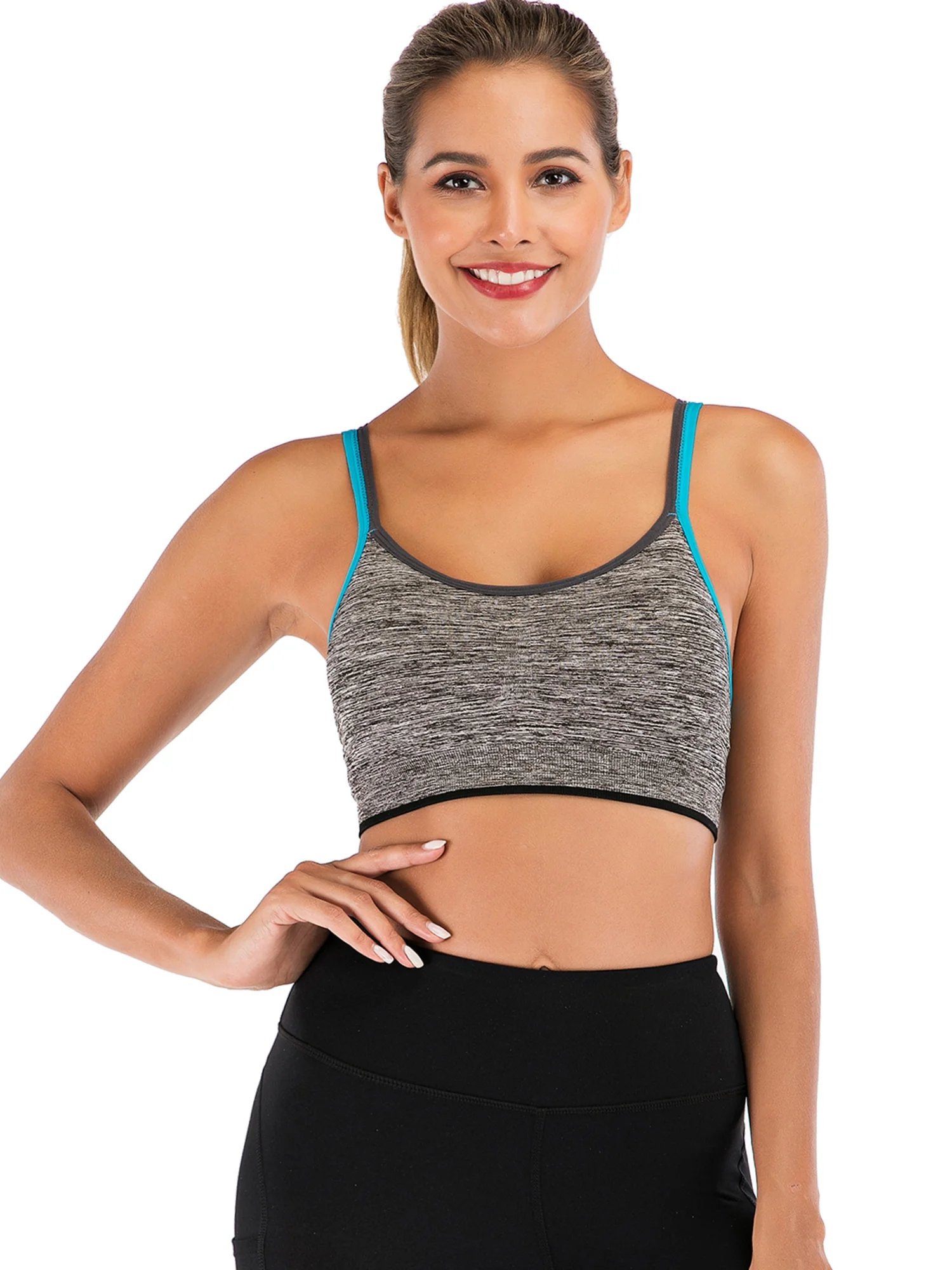 Women's Padded Sports Bra Enhanced Comfort and Support