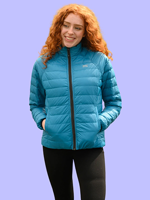 Ladies' Hooded Leather Jacket – Removable Hood, Slim Fit, Black Napa Leather