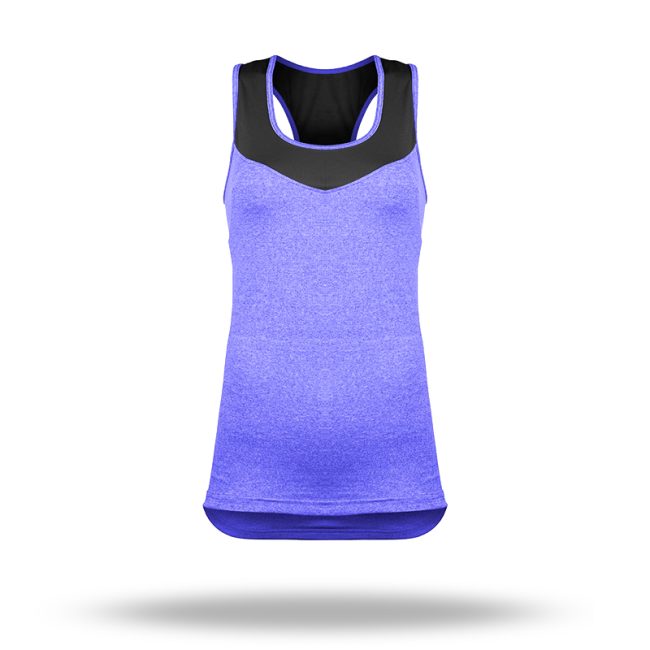 Women's sleeveless V-neck tank top, lightweight fabric for summer fashion