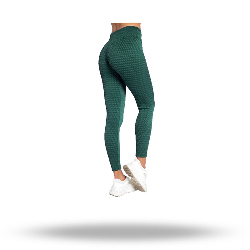 Women's printed yoga leggings with vibrant patterns on soft material