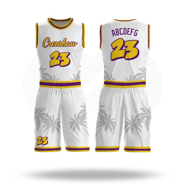 Premium basketball uniform featuring anti-odor technology for enhanced comfort