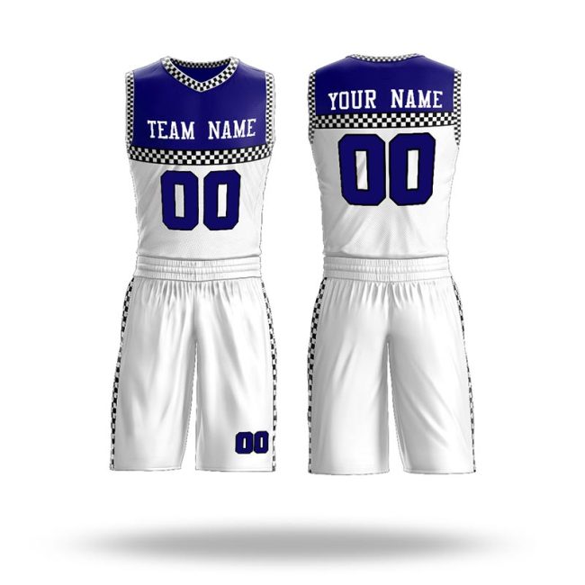 Eco-friendly basketball uniform crafted from sustainable materials with a modern look