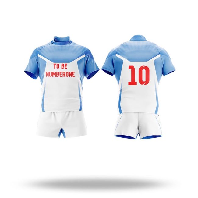 Premium rugby uniform featuring anti-odor technology for enhanced comfort