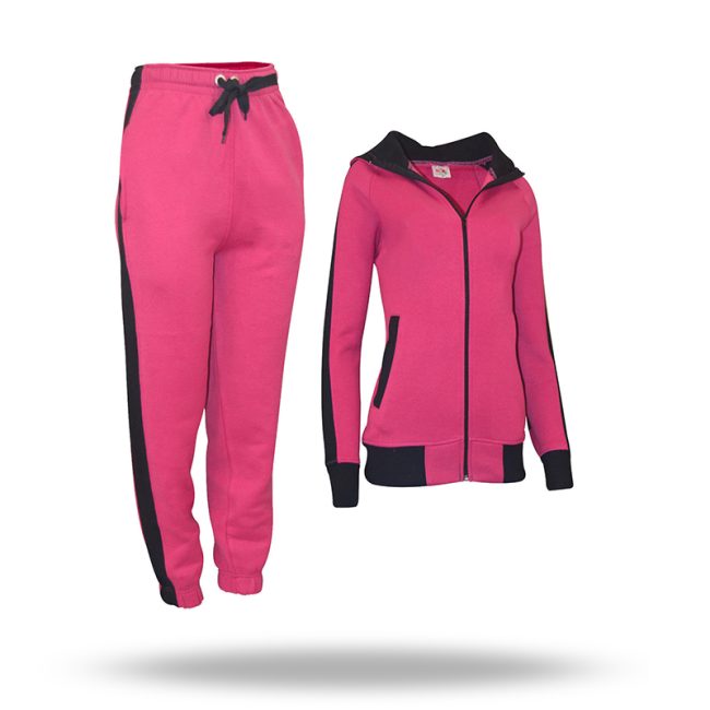 Women's eco-friendly tracksuit made from sustainable organic cotton
