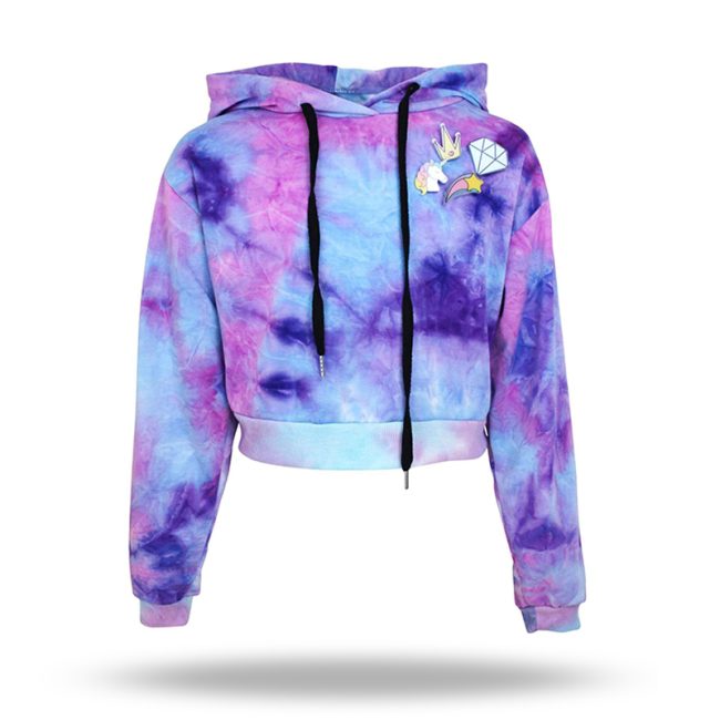 Women's eco-friendly hoodie made from sustainable organic cotton