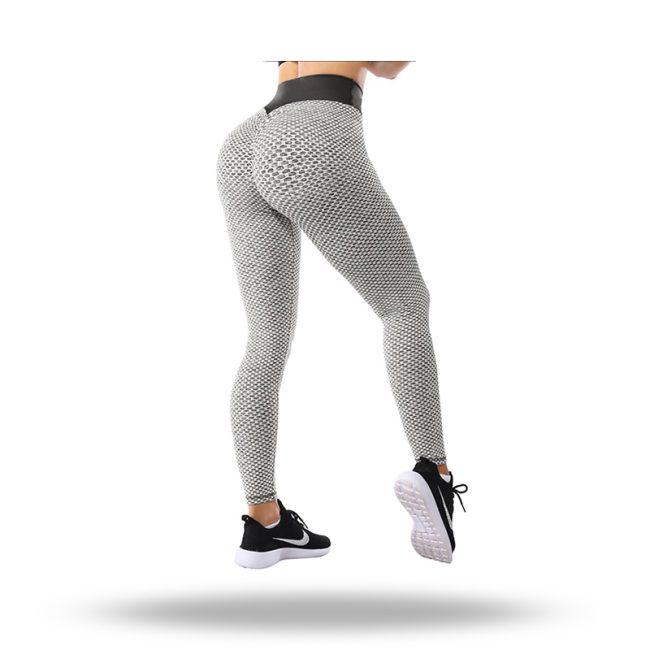 Women's yoga leggings featuring moisture-wicking and seamless design